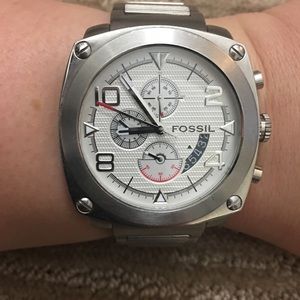 Men’s Stainless Fossil Watch